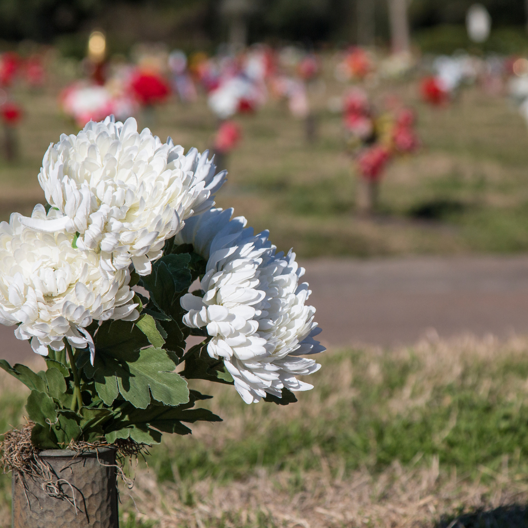 cemetery flowers